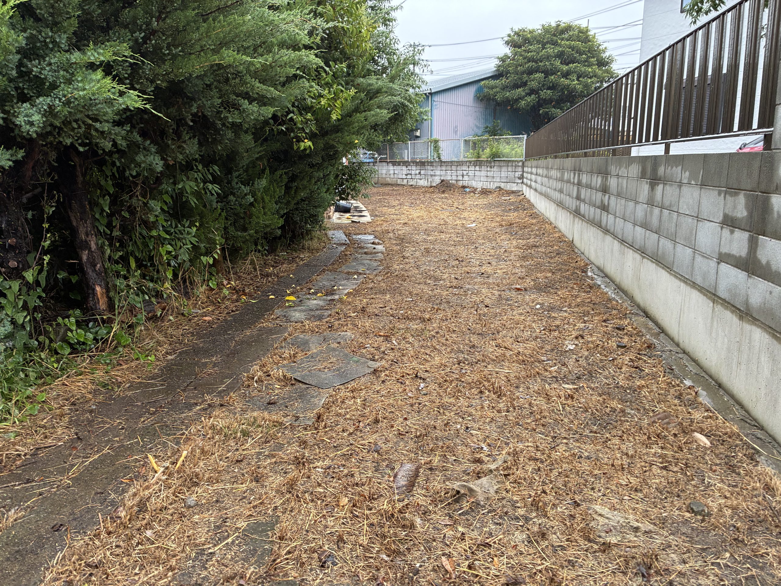 越谷市｜空き地の雑草対策 アフター